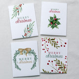 Boxed Variety Set of Christmas Cards - Pine and Berries