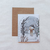 Boxed Variety Set of Christmas Cards - Snowy Village