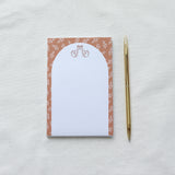 Fall Florals Marian M Monogram Handmade Notepad - 4x6