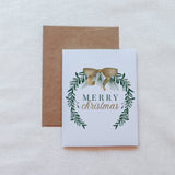 Boxed Variety Set of Christmas Cards - Pine and Berries