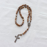 Saint Joseph Jasper Stone Rosary