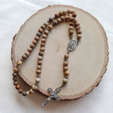 Saint Joseph Jasper Stone Rosary