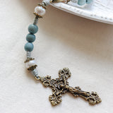 Freshwater Pearl Our Lady of Guadalupe Rosary