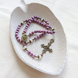 Freshwater Pearl Miraculous Medal Rosary