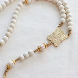 Madonna and Child White Calcutta Rosary