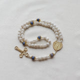 White Moonstone Bridal Rosary