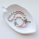 St. Therese of Lisieux Freshwater Pearl Pink Rosary